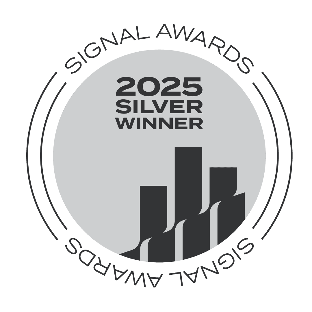 Signal Badge Winner Silver