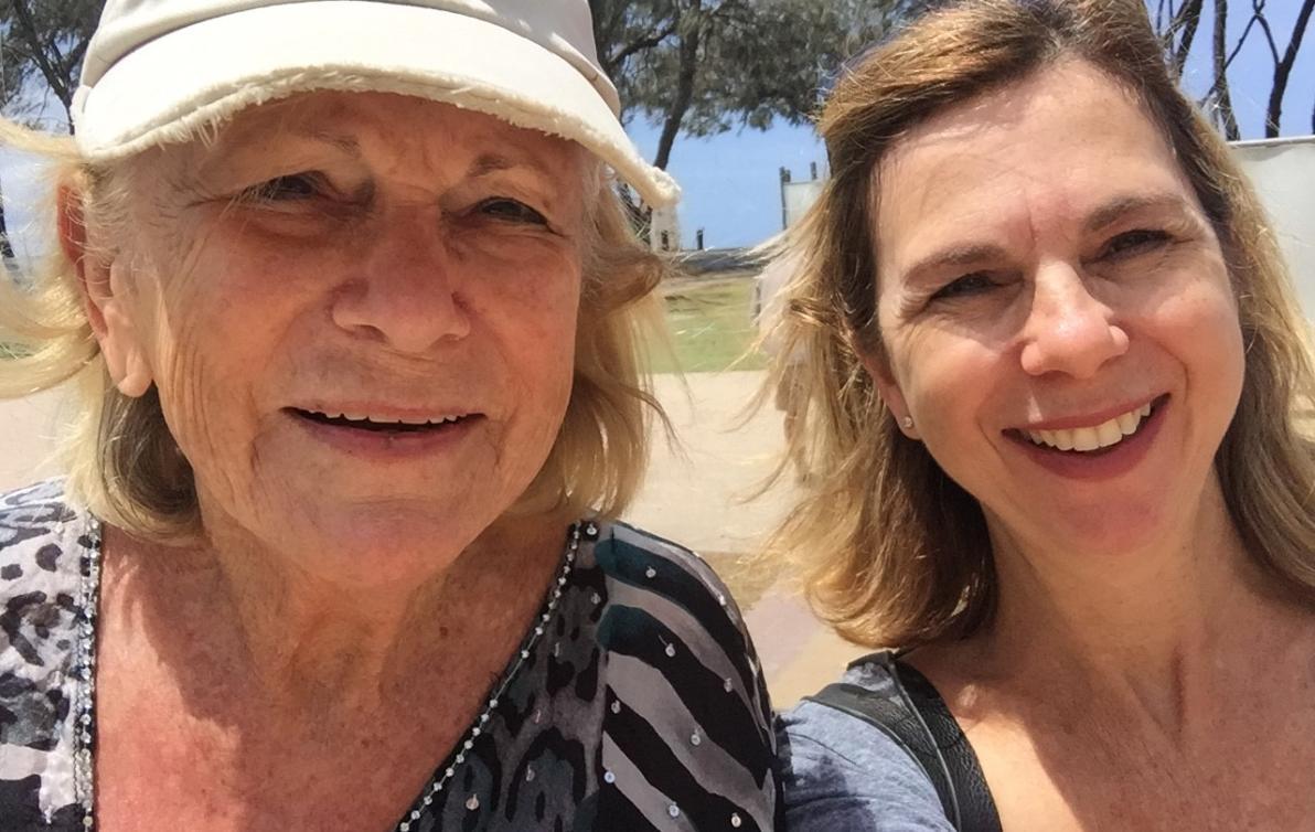 Liane with her mother Dorothy